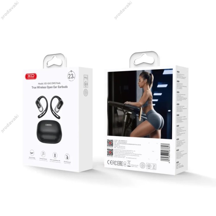 Бездротові Bluetooth навушники XO G45 Tianfang OWS Earbuds BT 5.3 Black